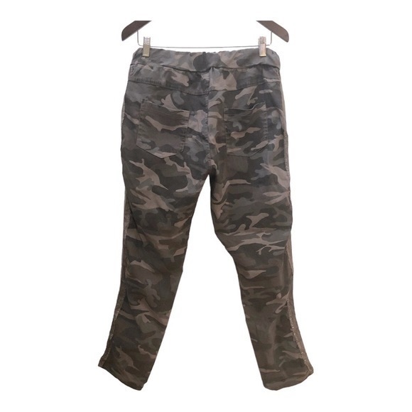 The Clothing Cove Camo Pants Cuffed Hem Stretch  Drawstring Italy - Picture 4 of 8